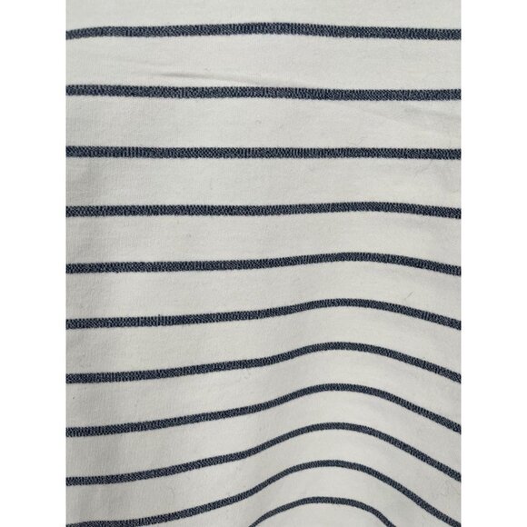 Asos Ladies Navy Stripe Jersey Knit Long Sleeve Top Size Small - Picture 3 of 15